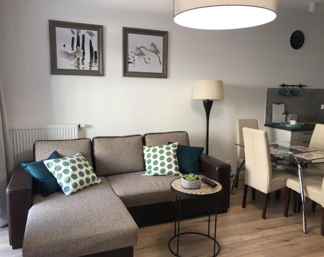 Ferienwohnung Przytulny Apartament Na Nowej Grünberg Exterior foto