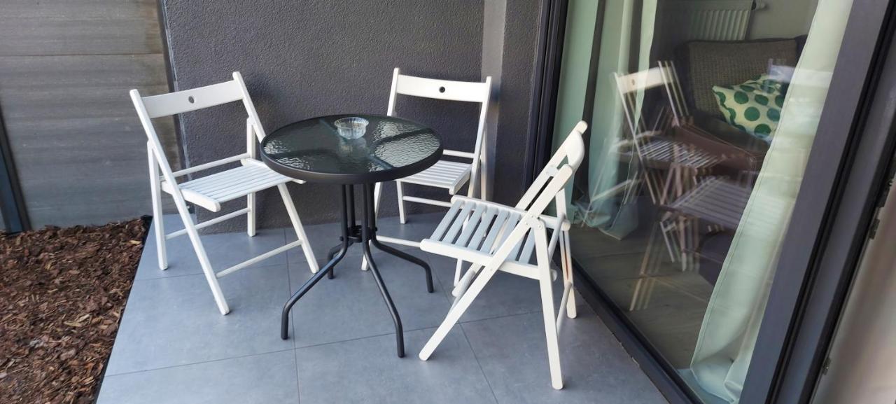 Ferienwohnung Przytulny Apartament Na Nowej Grünberg Exterior foto