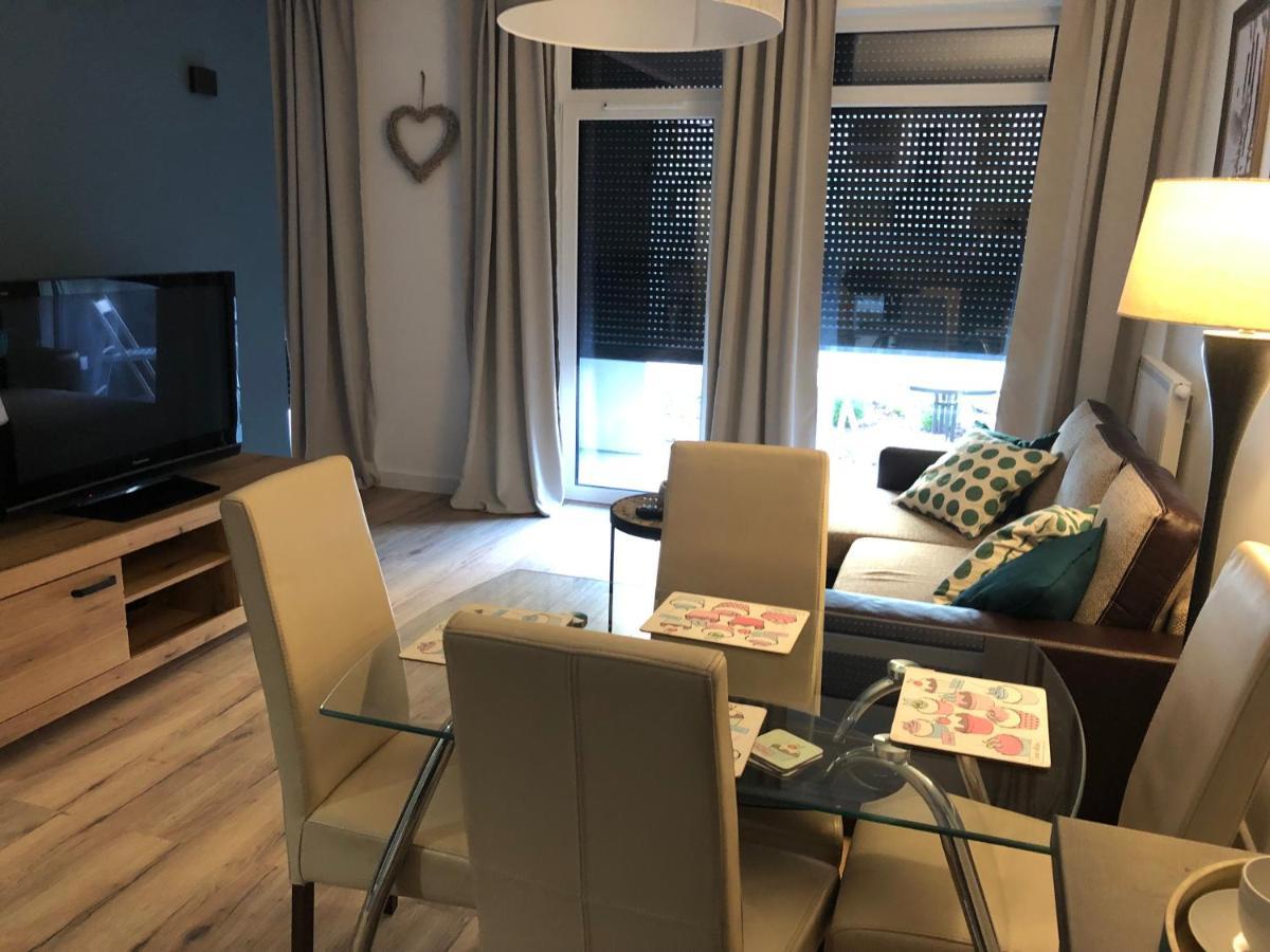 Ferienwohnung Przytulny Apartament Na Nowej Grünberg Exterior foto