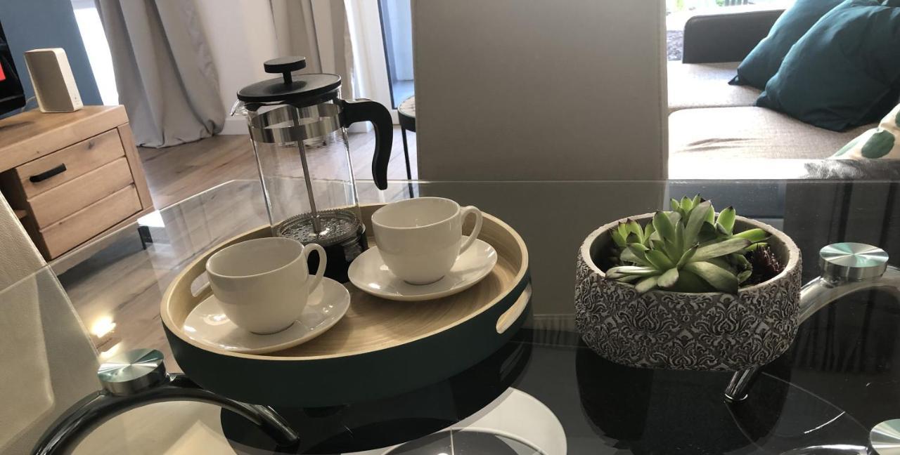 Ferienwohnung Przytulny Apartament Na Nowej Grünberg Exterior foto