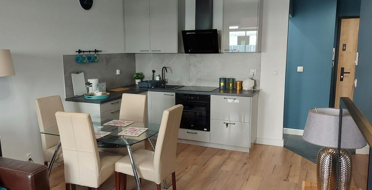 Ferienwohnung Przytulny Apartament Na Nowej Grünberg Exterior foto