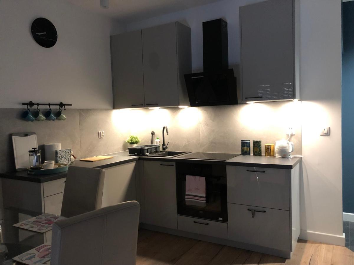 Ferienwohnung Przytulny Apartament Na Nowej Grünberg Exterior foto