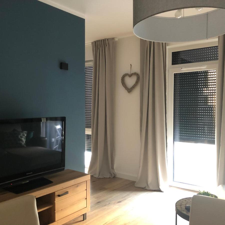 Ferienwohnung Przytulny Apartament Na Nowej Grünberg Exterior foto