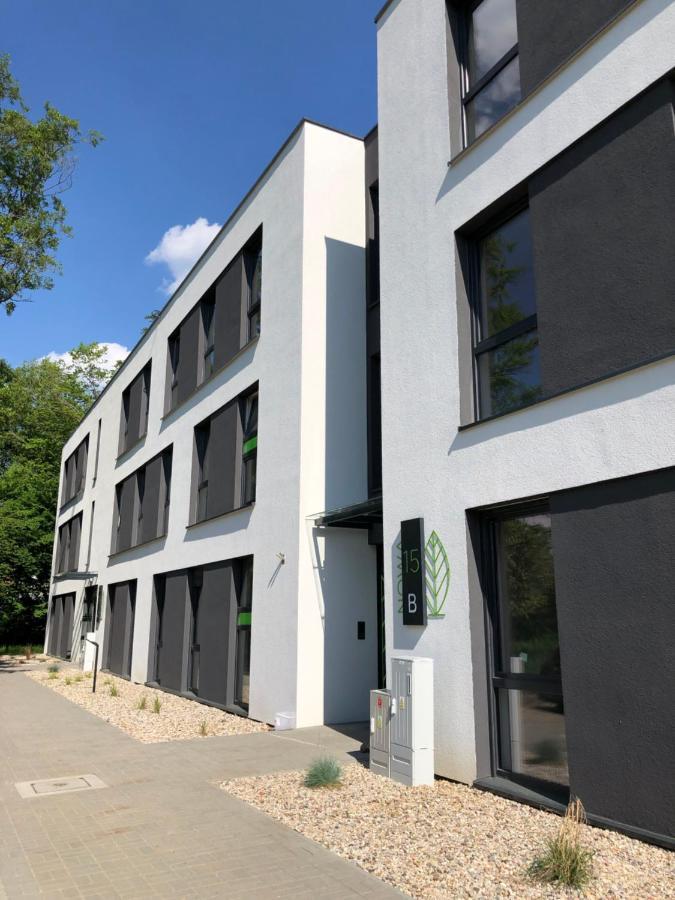 Ferienwohnung Przytulny Apartament Na Nowej Grünberg Exterior foto