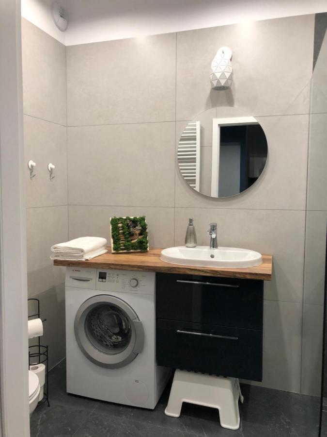 Ferienwohnung Przytulny Apartament Na Nowej Grünberg Exterior foto