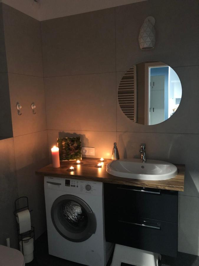 Ferienwohnung Przytulny Apartament Na Nowej Grünberg Exterior foto